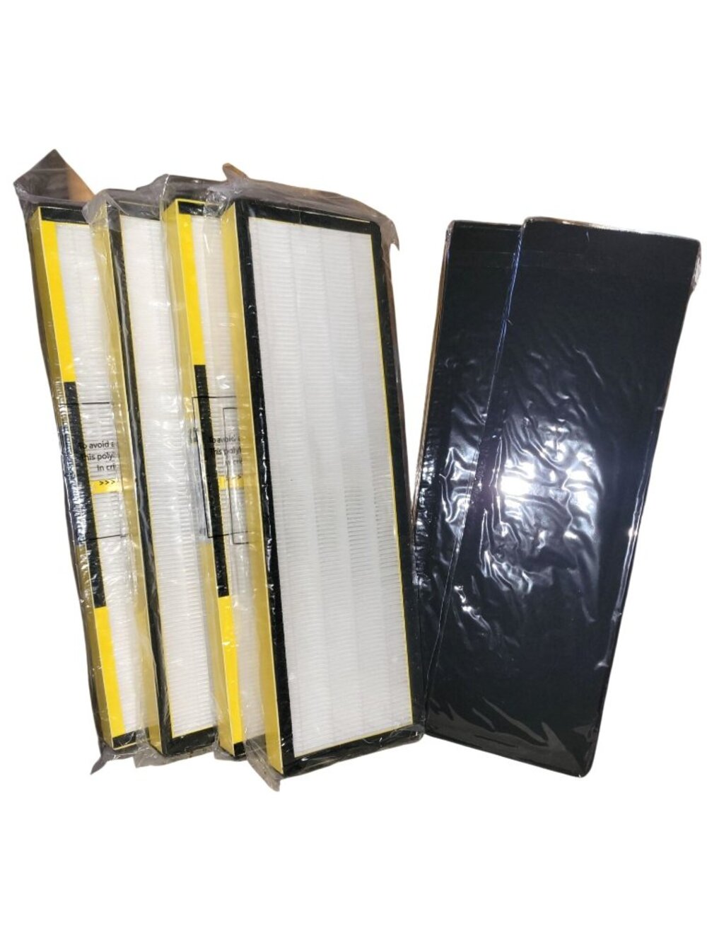 4-Pack FLT4825 Filter B Replacement with Activated Carbon Pre-Filters